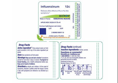 Label (Influenzinum 12c 0220 5175 41)